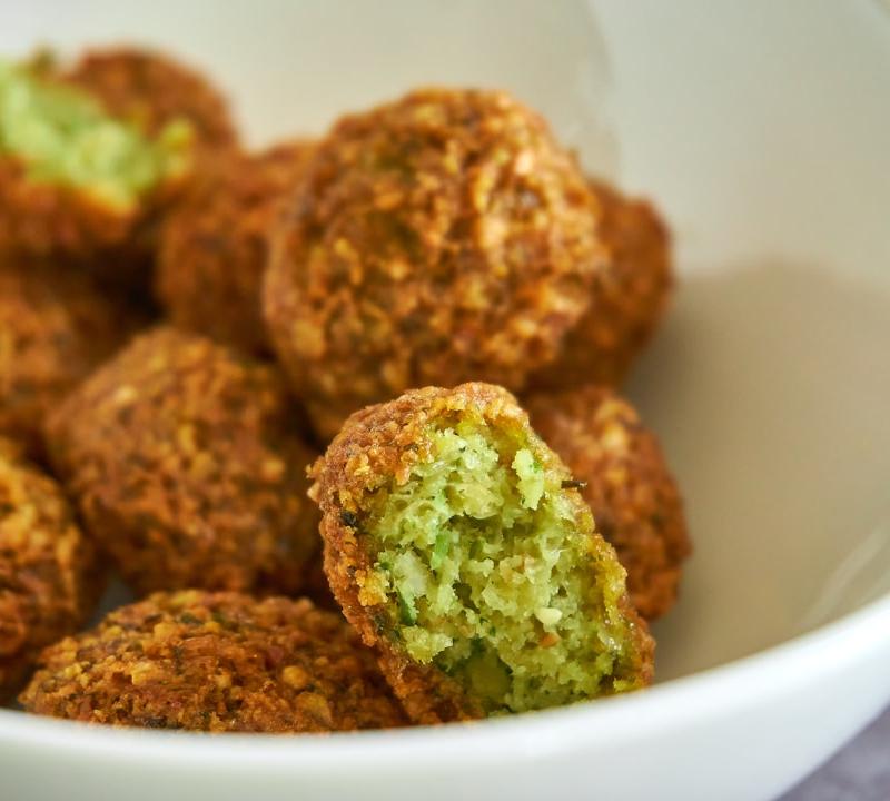 Crispy Fava Bean Fritters