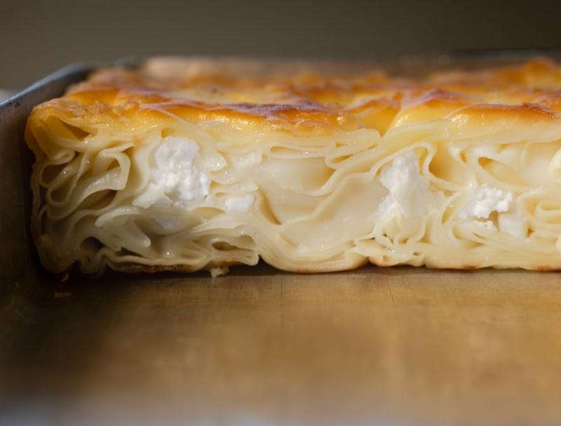 20-Min Crispy Feta Cheese Pie