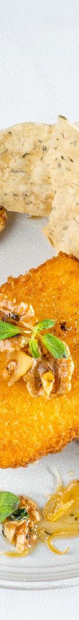 Crispy Feta with Hot Honey & Walnuts