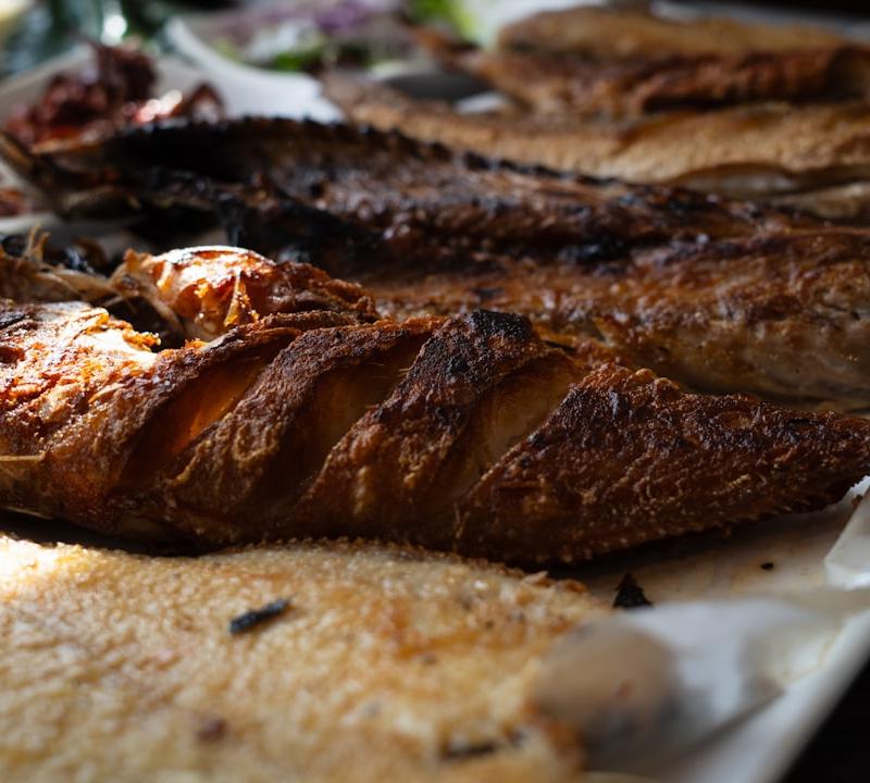 Crispy Fish with Chili-Garlic Oil