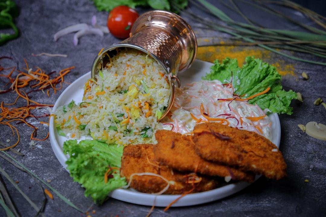 Crispy Fish & Pulao Bowl