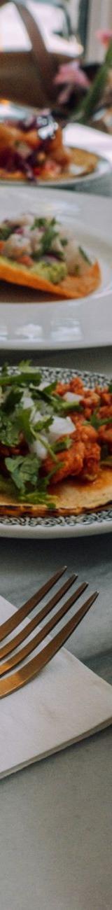 Crispy Fish Tacos & Cheese Quesadilla