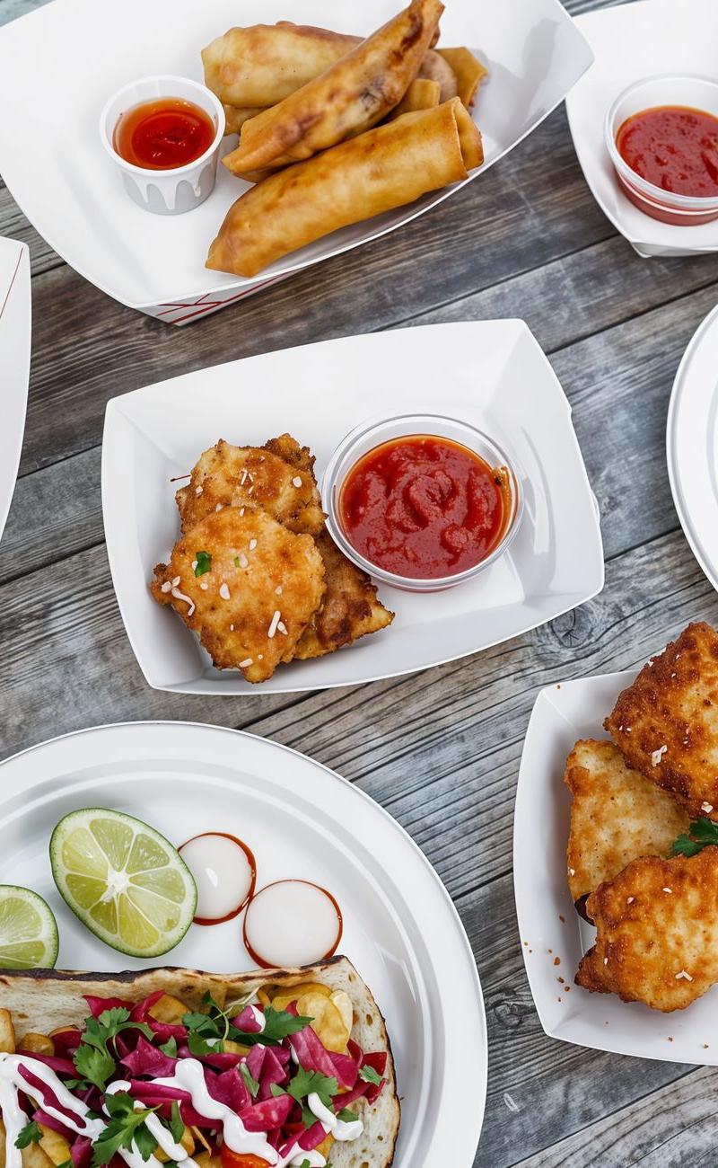 Crispy Fish Tacos with Chili Crema