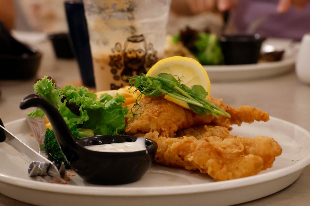 Crispy Fried Catfish with Fries & Slaw