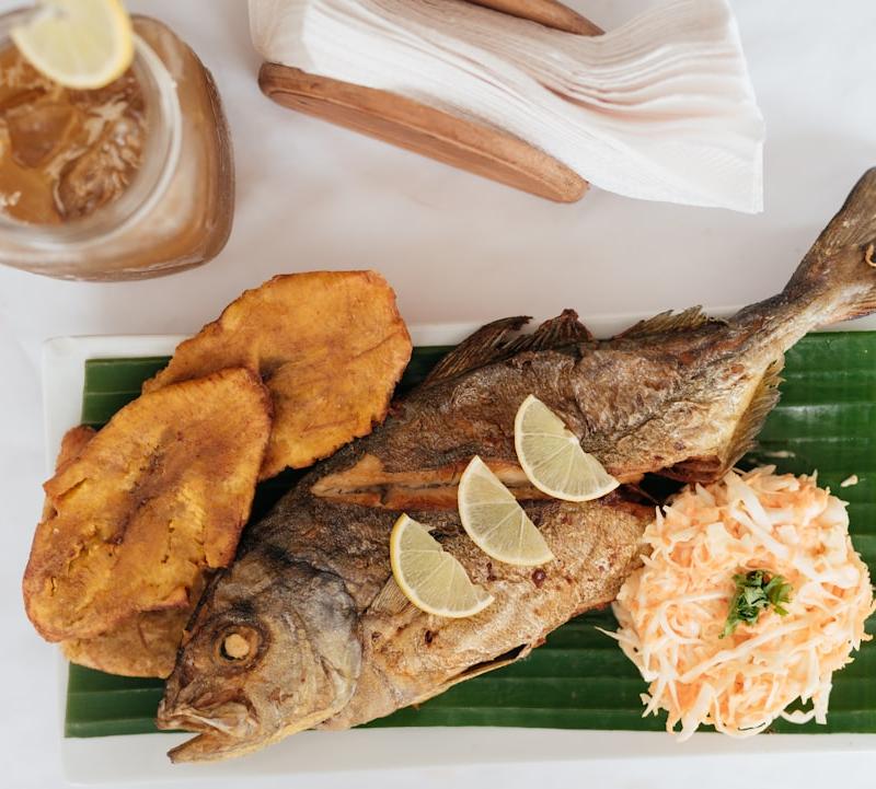 Crispy Fried Fish with Garlic & Vinegar