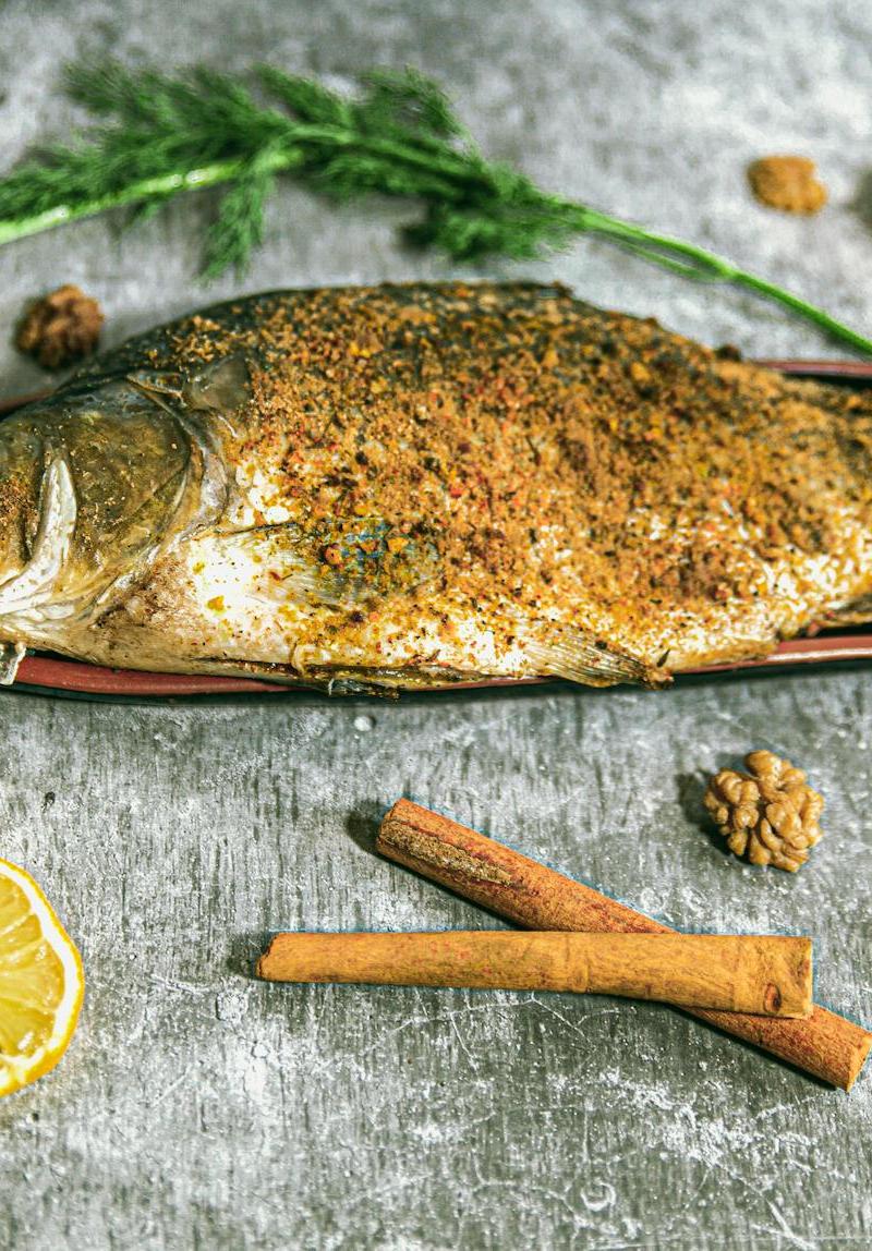 Crispy Fried Fish with Warm Spice Oil