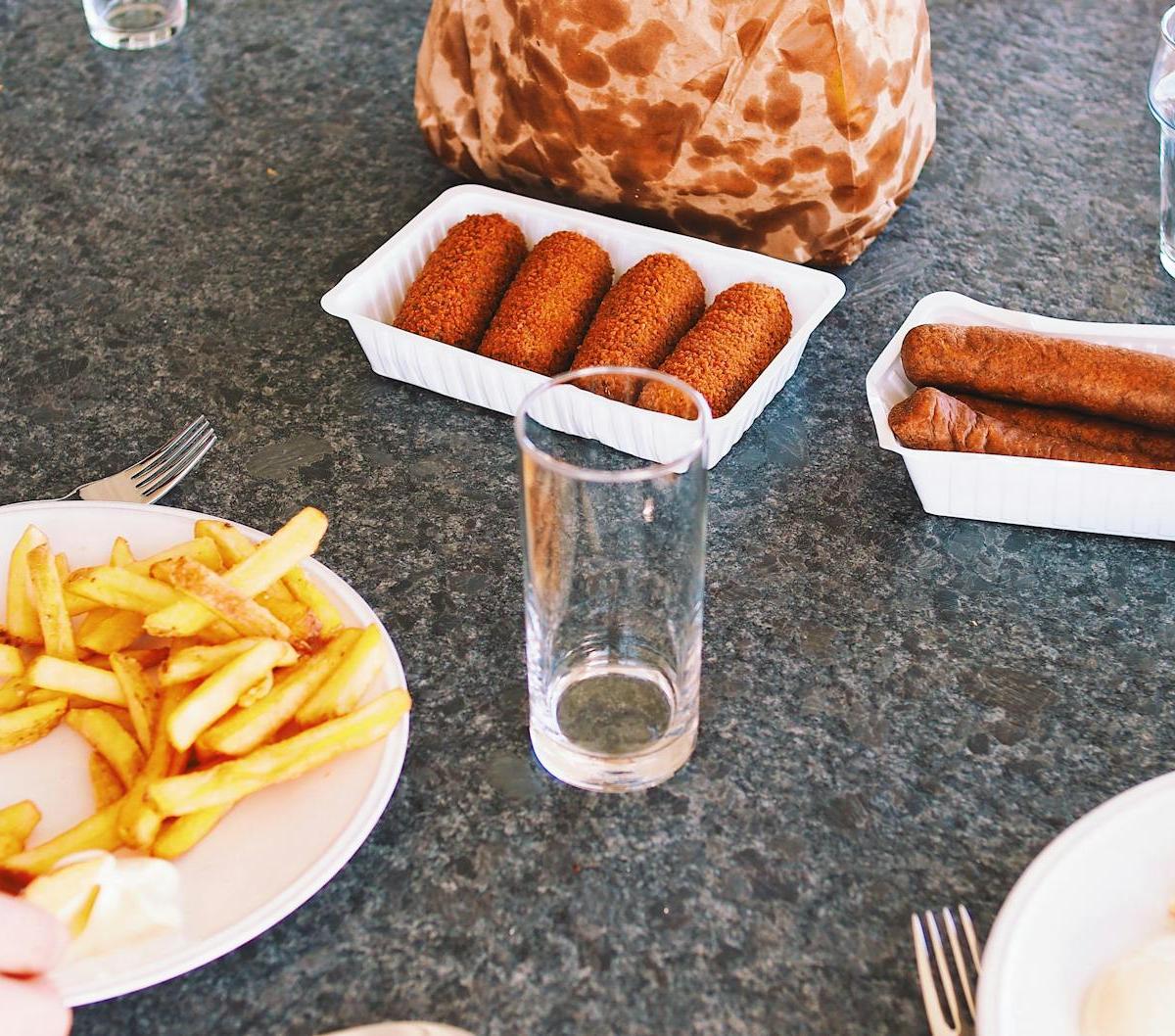 Crispy Frikandel with Spicy Mayo