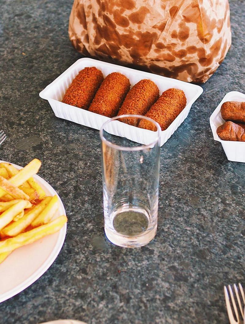 Crispy Frikandel with Spicy Mayo
