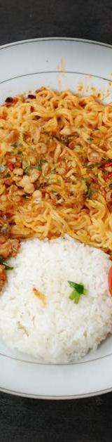 Crispy Garlic Ayam Goreng with Sambal