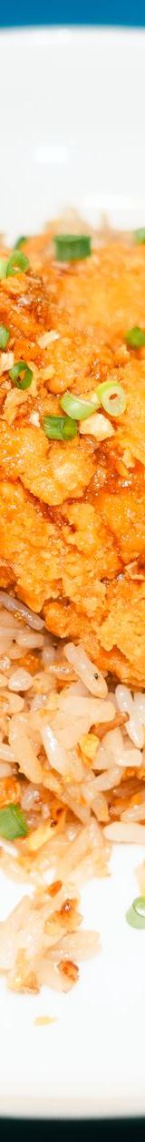 Crispy Garlic Chicken & Rice — Cơm Gà Chiên