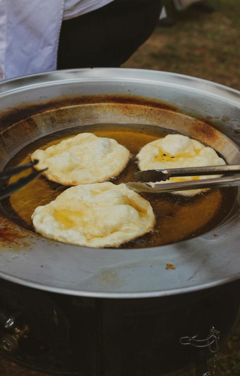 Crispy Garlic Lángos