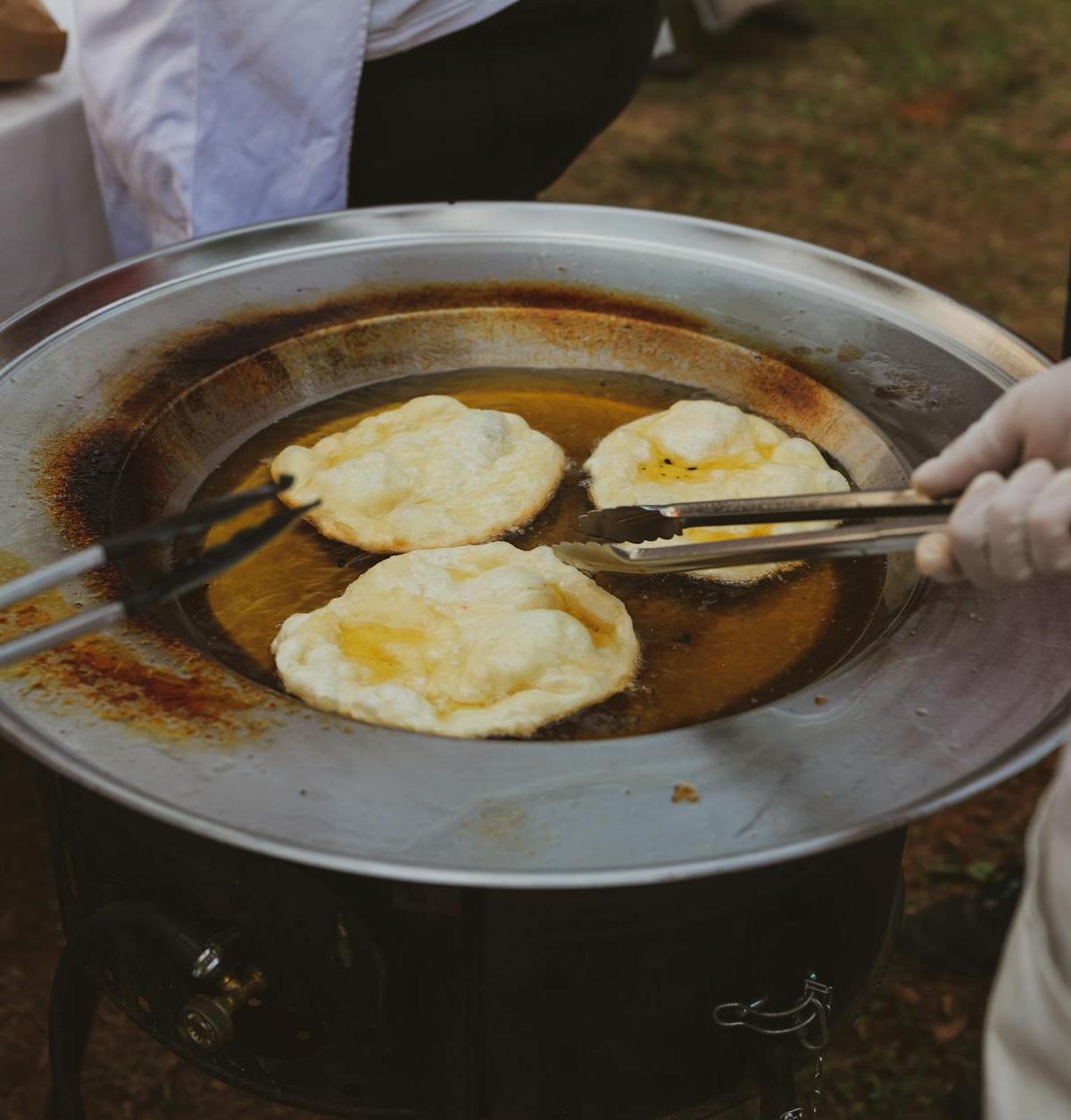 Crispy Garlic Lángos