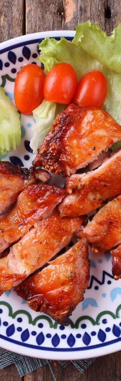 Crispy Garlic Parmesan Air Fryer Chicken Thighs