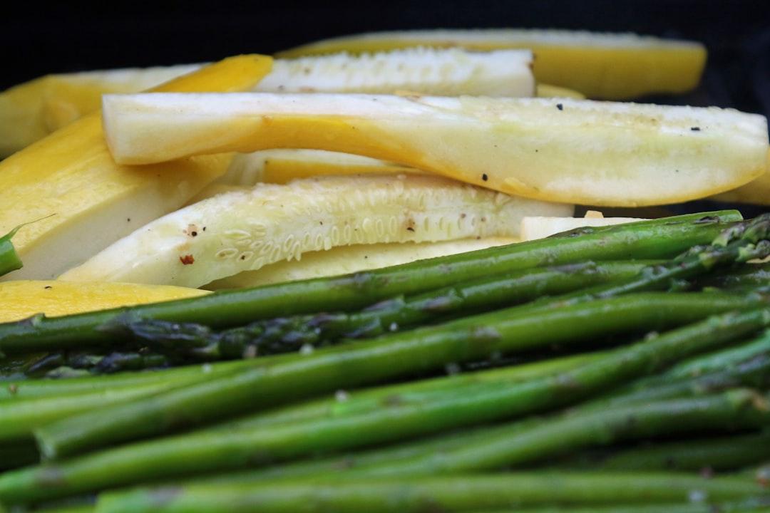Crispy Garlic Parmesan Asparagus