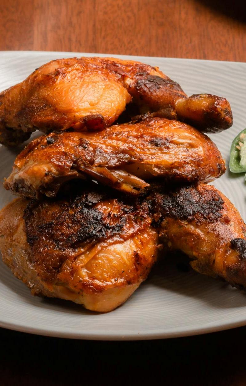 Crispy Garlic Thighs (Air Fryer)