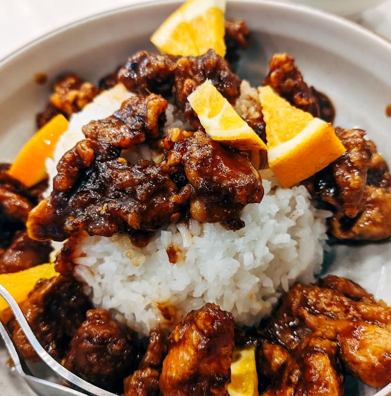 Crispy General Tso Chicken Bowl