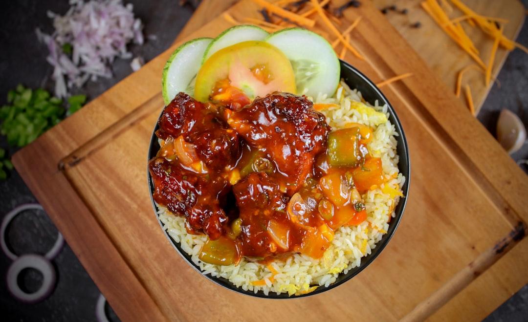 Crispy General Tso Chicken & Fried Rice Bowl