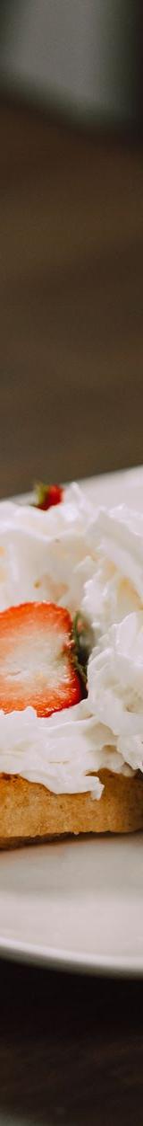 Crispy Golden Waffles with Whipped Cream & Strawberries