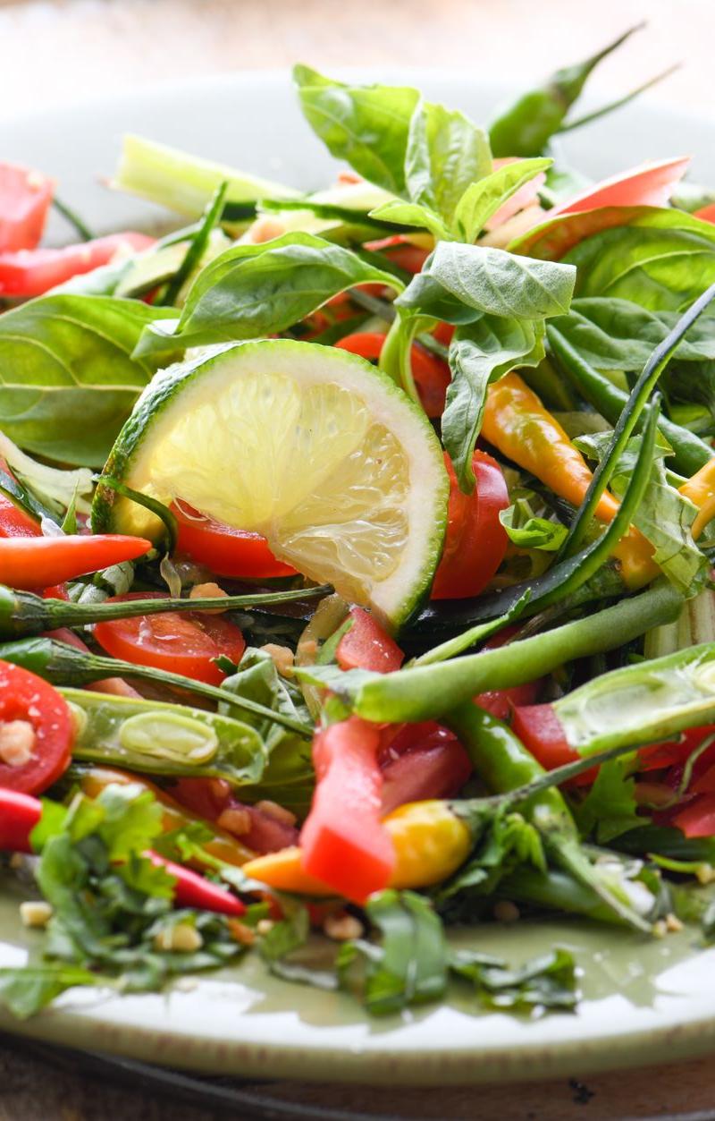 Crispy Green Papaya Salad
