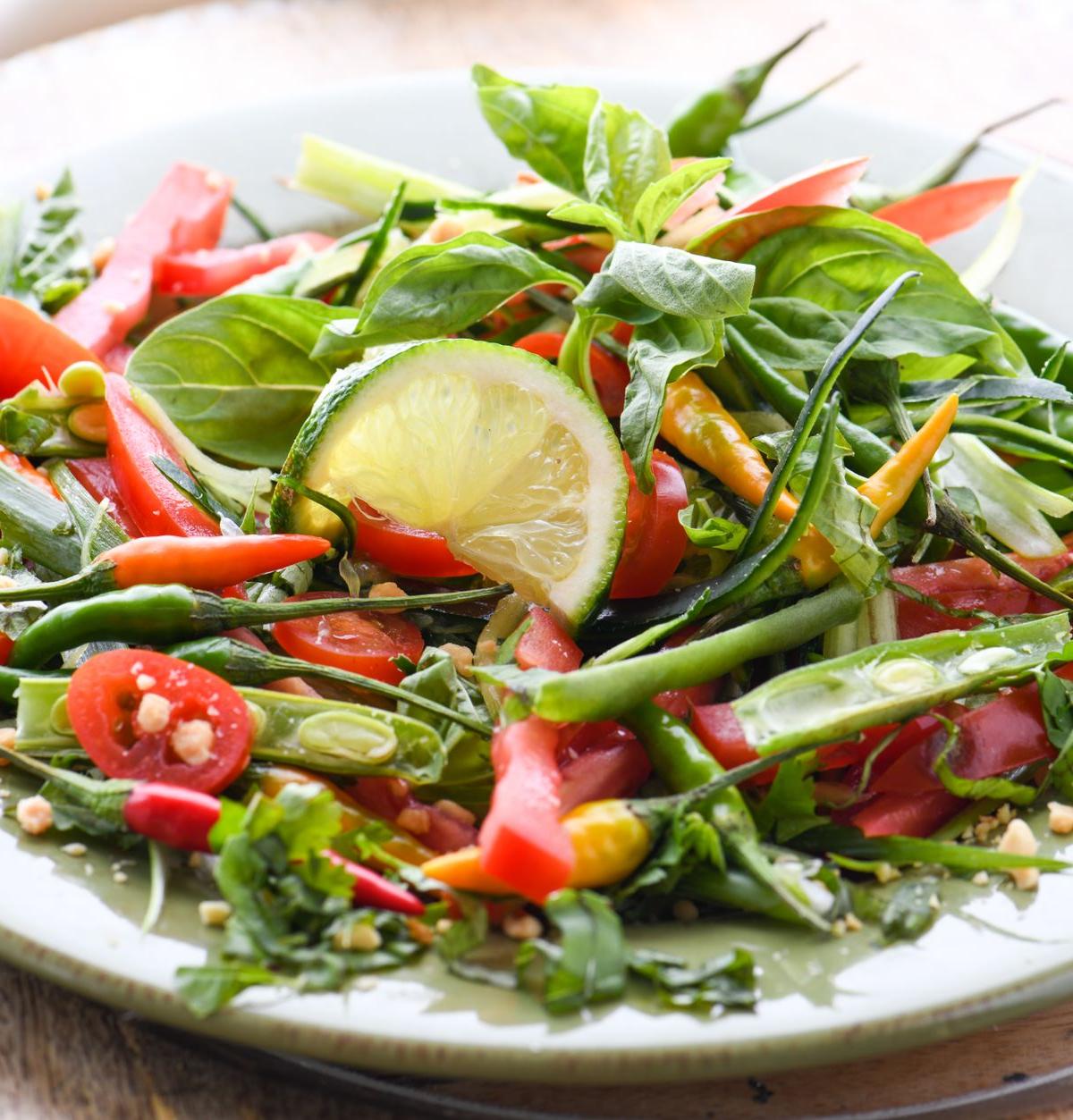 Crispy Green Papaya Salad