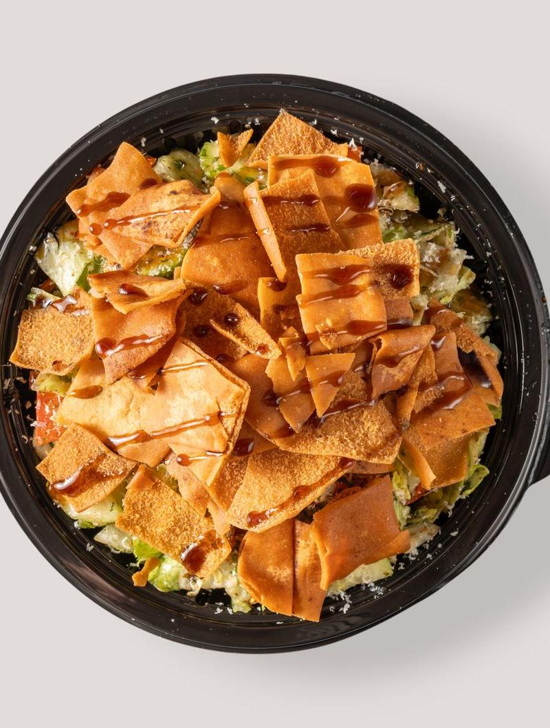 Crispy Halloumi Fattoush