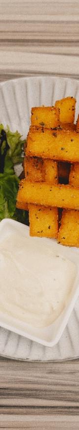 Crispy Halloumi Fries with Lemon Aioli