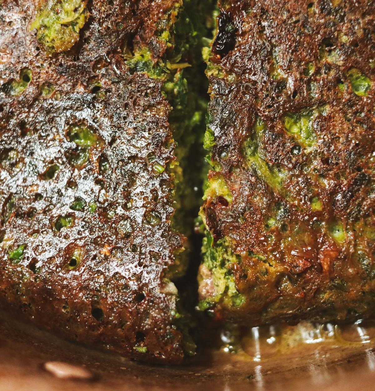 Crispy Herb Frittata (Kuku Sabzi)