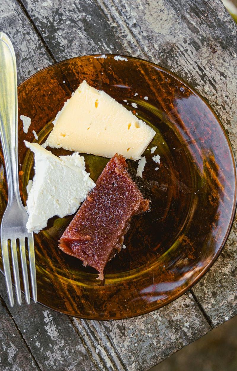 Crispy Idiazabal with Quince Jam