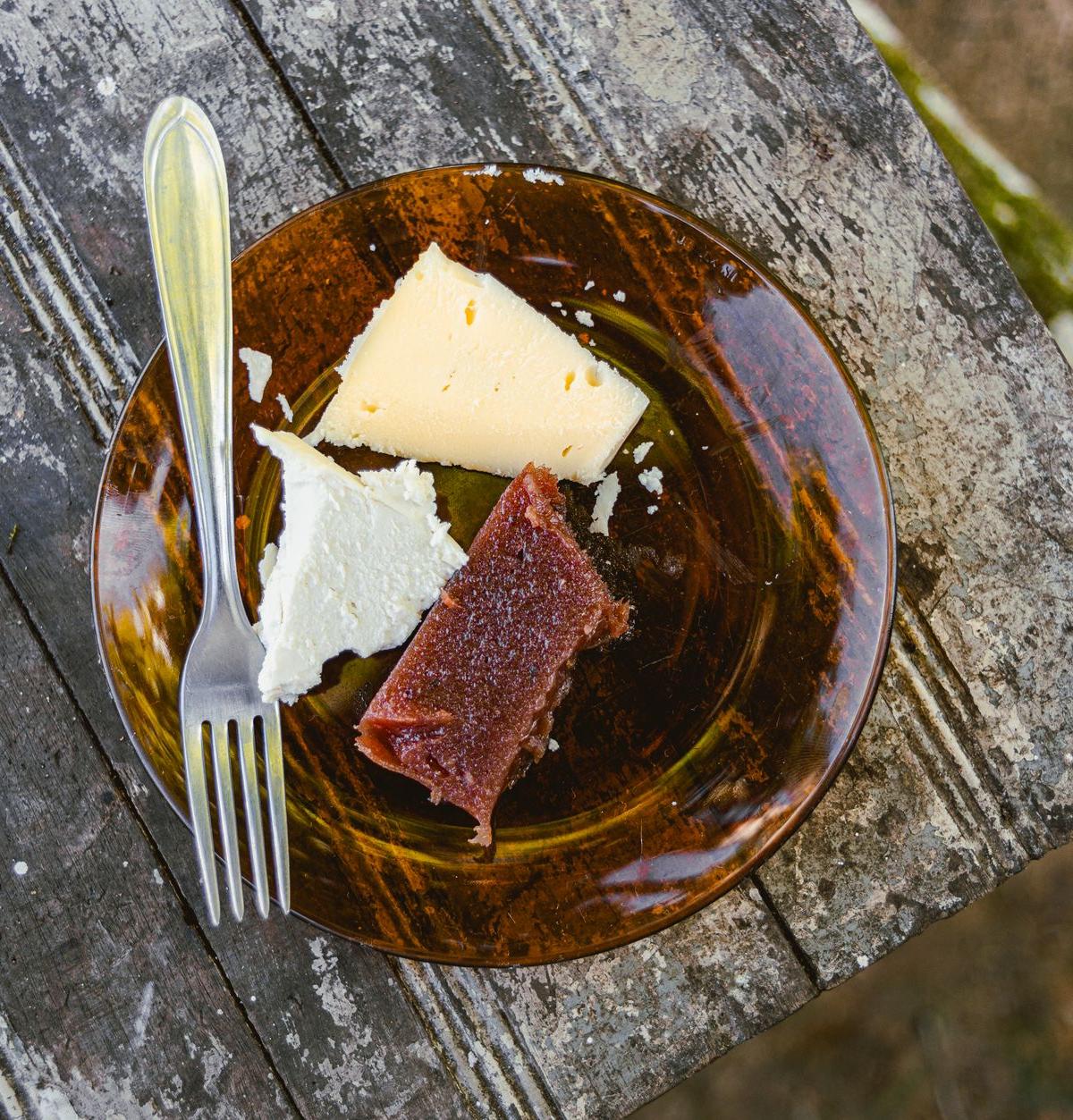 Crispy Idiazabal with Quince Jam
