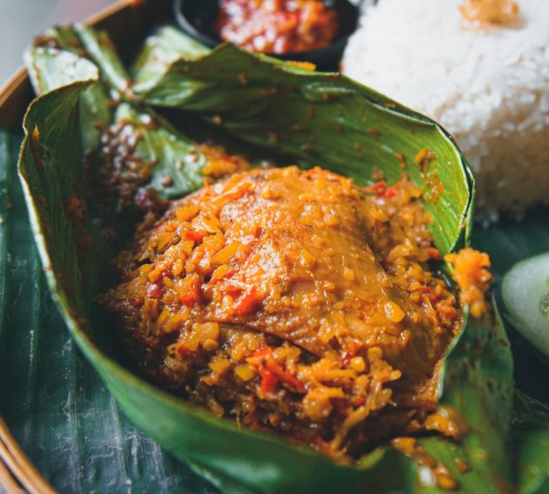 Crispy Ikan Pepes (Sheet-Pan Fish)