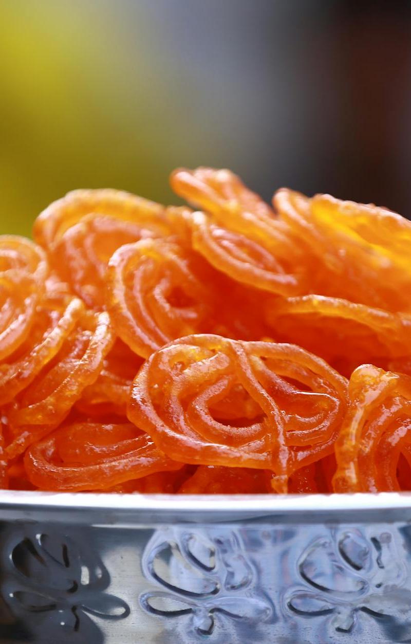 Crispy Jalebi — Golden Fried Spirals
