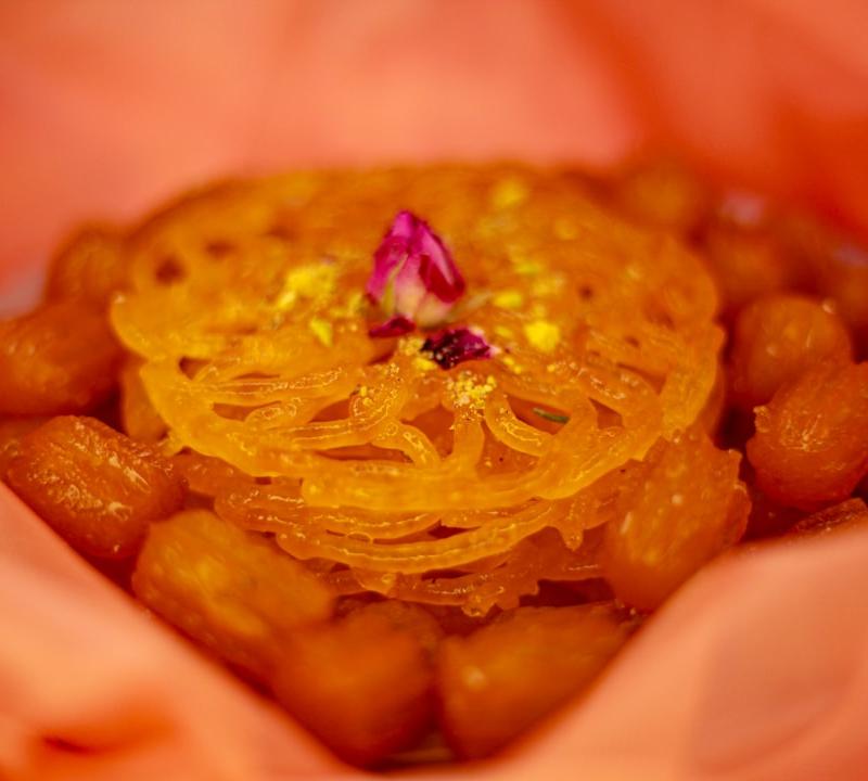 Crispy Jalebi & Tulumba Bites