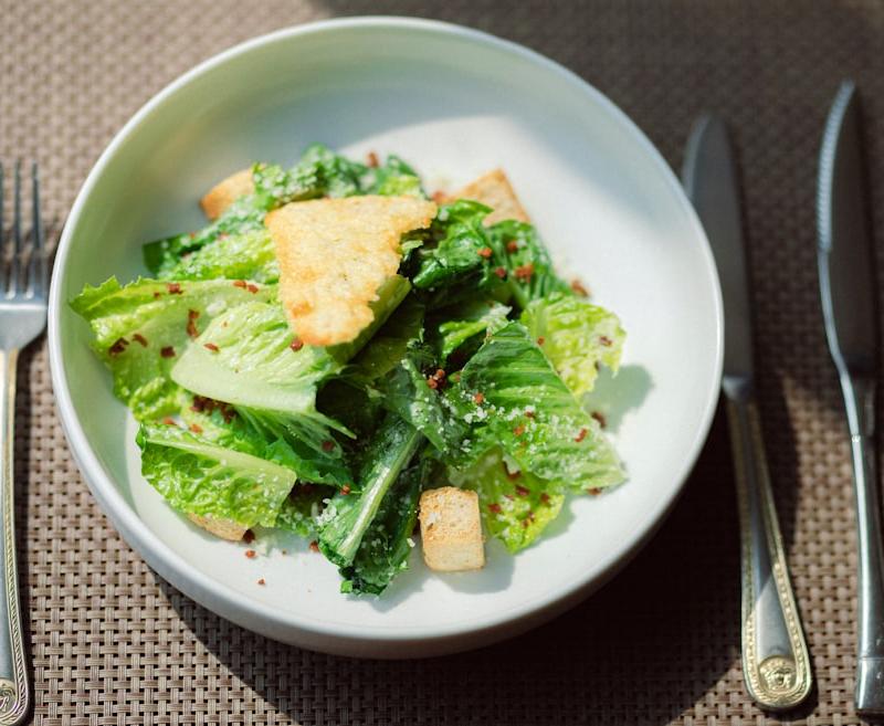 Crispy Kale Caesar