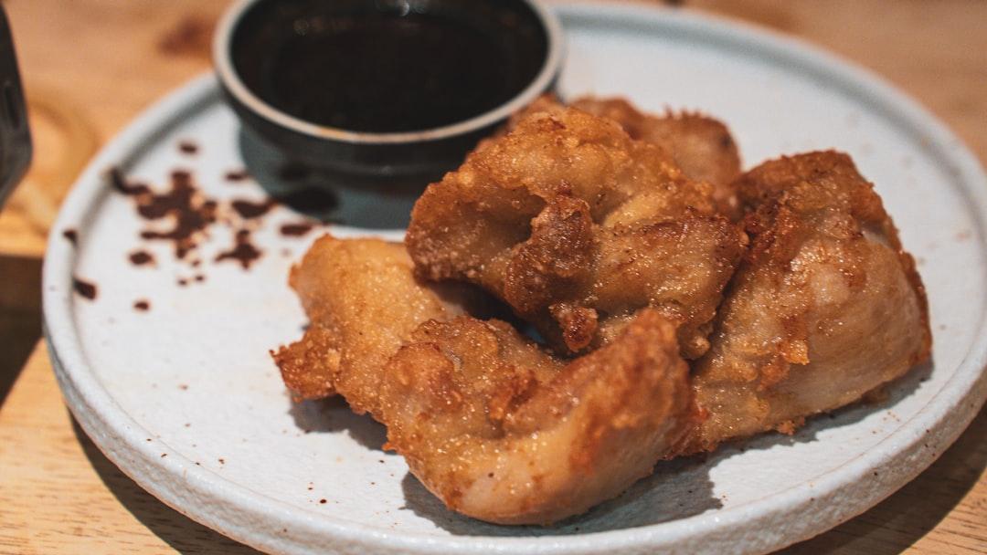 Crispy Karaage Chicken Bites with Spicy Mayo