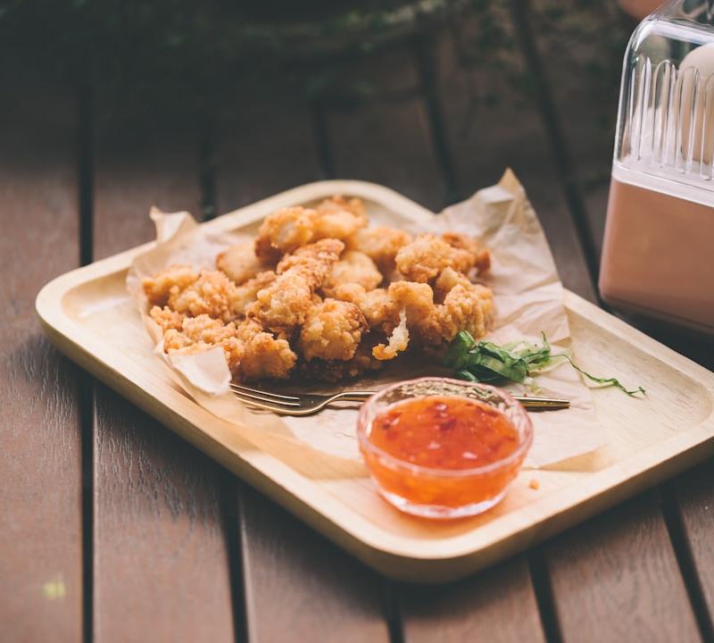 Crispy Karaage Chicken with Sweet Chili Dip