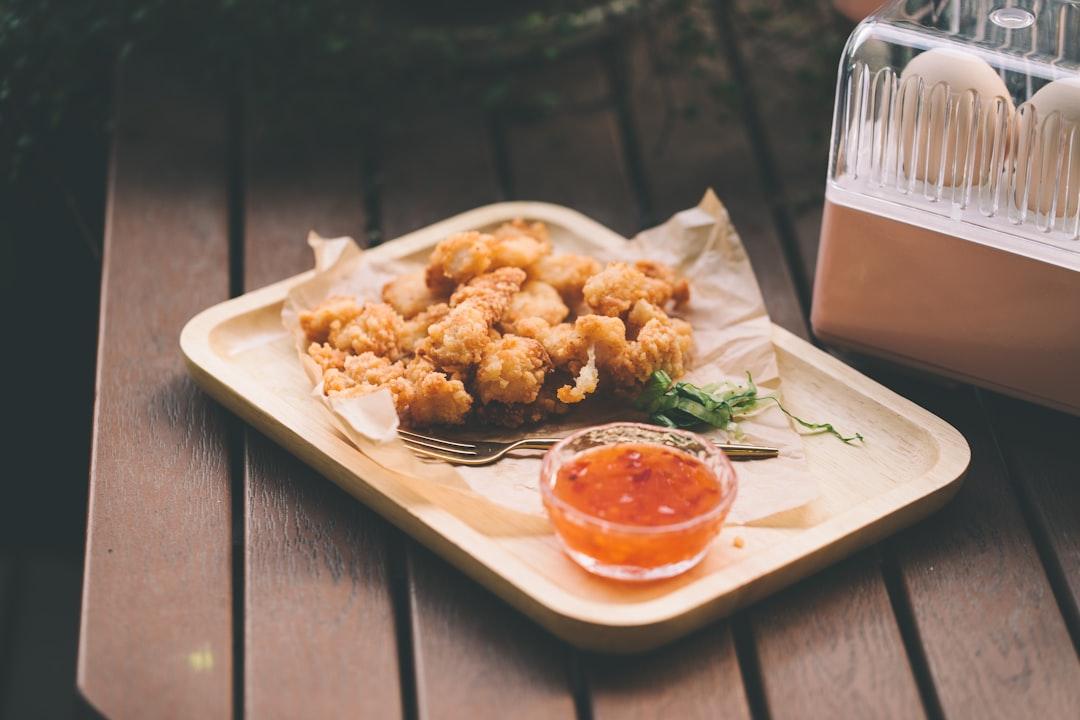 Crispy Karaage Chicken with Sweet Chili Dip