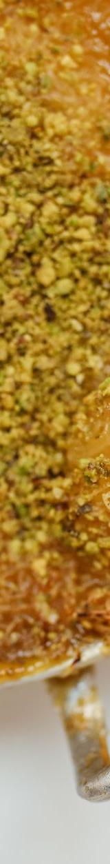 Crispy Künefe with Hot Honey & Pistachios