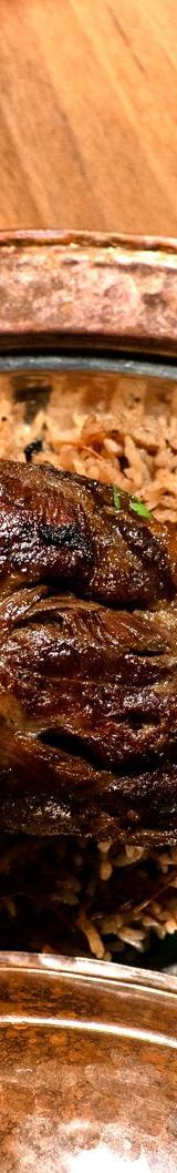 Crispy Lamb Ouzi with Tzatziki