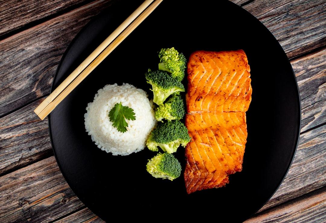 Crispy Lemon Herb Air Fryer Salmon
