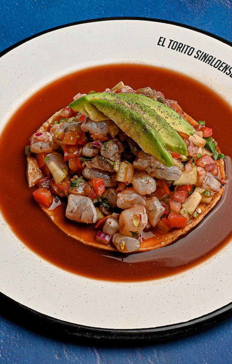 Crispy Lime Shrimp Tostadas