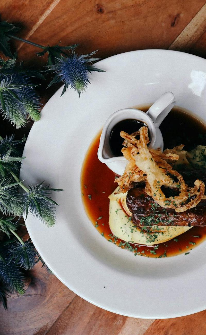 Crispy Liver & Caramelized Onions
