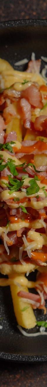 Crispy Loaded Nacho Cheese Fries