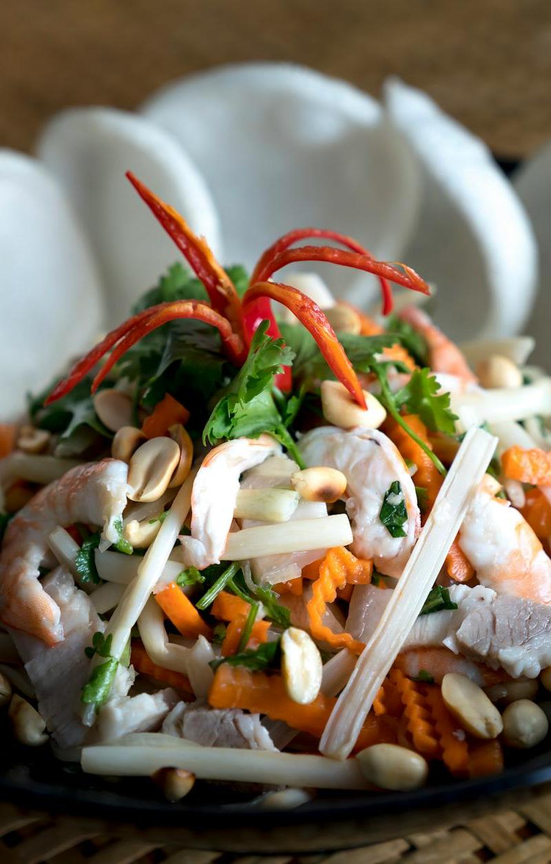 Crispy Lotus Root Salad