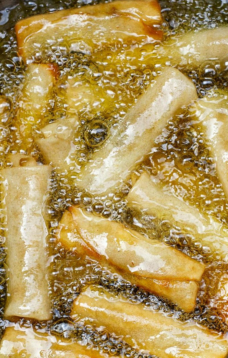 Crispy Lumpia with Sweet Chili Dip