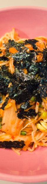 Crispy Mak Guksu with Chili Oil