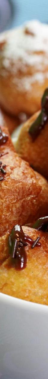 Crispy Mandazi with Coconut Sugar