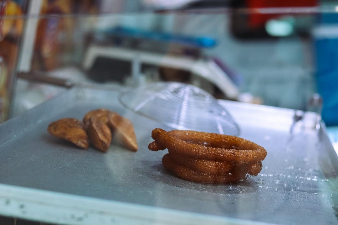 Crispy Mandazi with Spicy Tomato Dip
