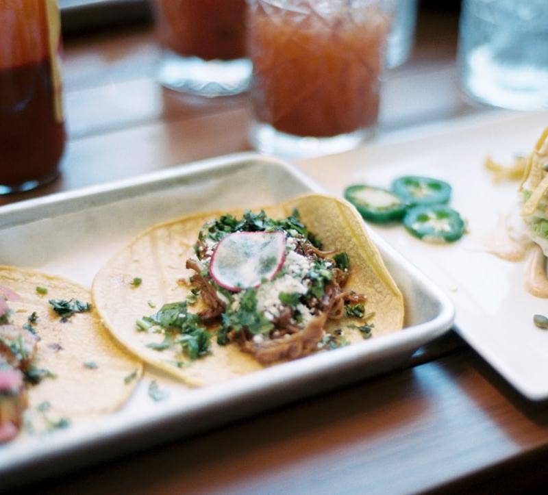 Crispy Marlin Tacos with Chipotle Crema