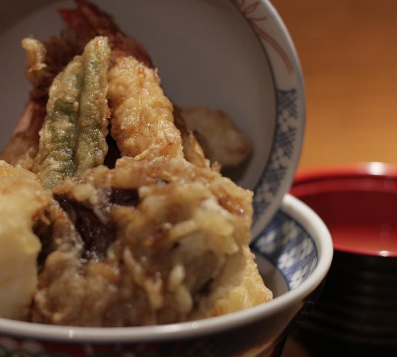 Crispy Mixed Tempura Rice Bowl