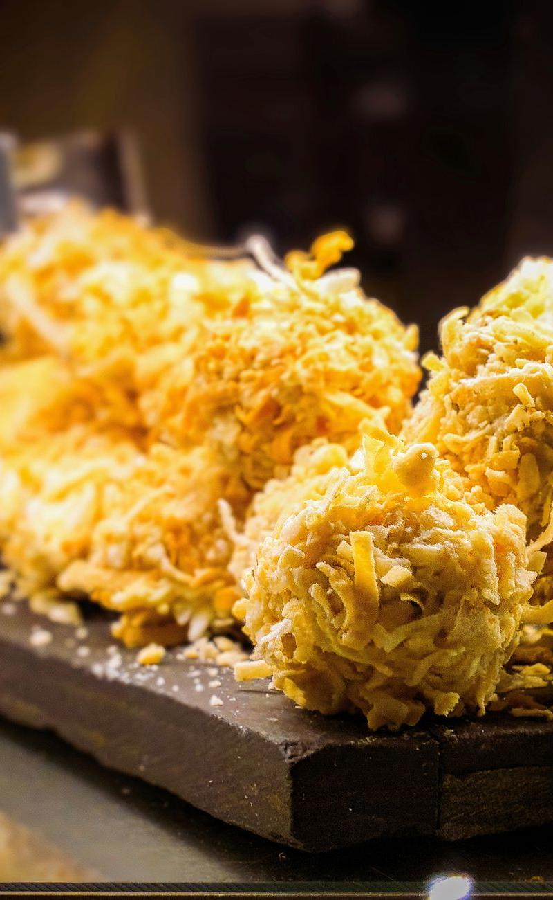 Crispy Mozzarella Rice Balls — Supplì